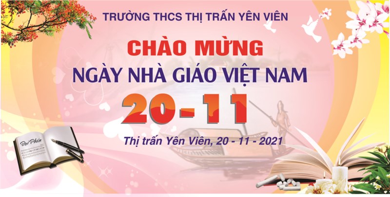 Lễ kỉ niệm 20/11 trường THCS Thị trấn Yên Viên